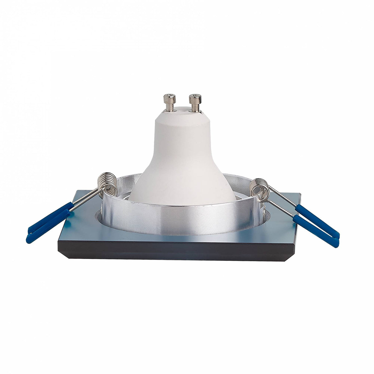 LED Einbaustrahler Glas 1-9W Deckenleuchte Leuchte 75-80mm flach Spot GU10 230V