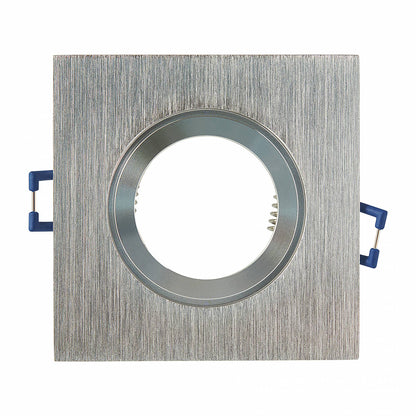 LED Einbaustrahler IP44 3-6,5W eckig Spot Bad Außen 60-70mm