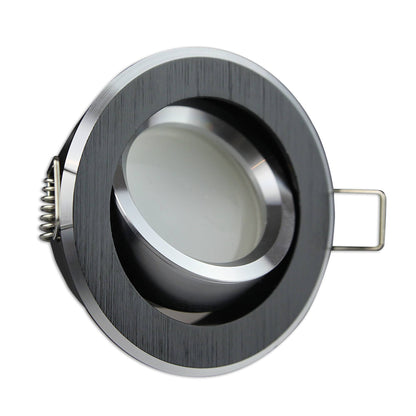 LED Einbaustrahler schwenkbar 30mm Tiefe 3W 5W 6,5W Aluminium 230 Volt