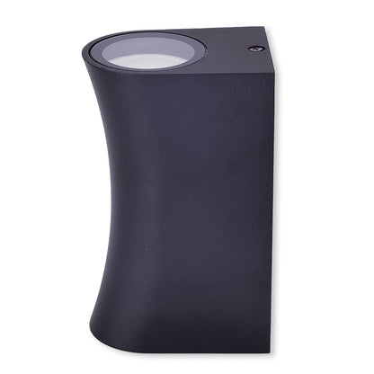 LED Wandleuchte Außen-Leuchte 1-9W IP44 2x GU10 Wandlampe Garten-Lampe up down