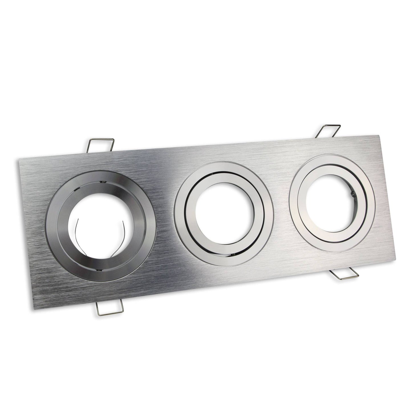 LED Einbaustrahler 1 2 3 fach schwenkbar super flach 5-7 Watt Aluminium 230V