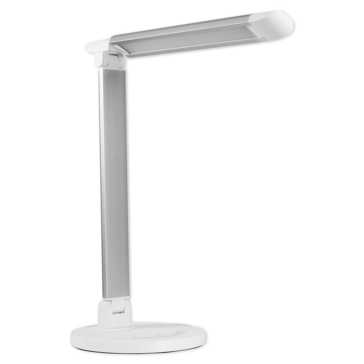 LED Tischleuchte weiß dimmbar mit USB Schreibtischlampe Büroleuchte 3Lichtfarben