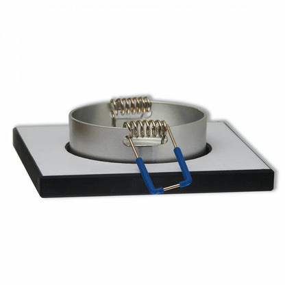 LED Einbaustrahler flach eckig 3-6,5W Einbaurahmen Deckenspot 75mm 230V