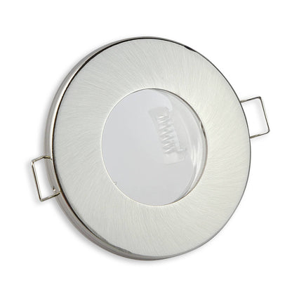 LED Einbaustrahler 230V GU10 Bad Badezimmer 7 Watt super flach rund IP44