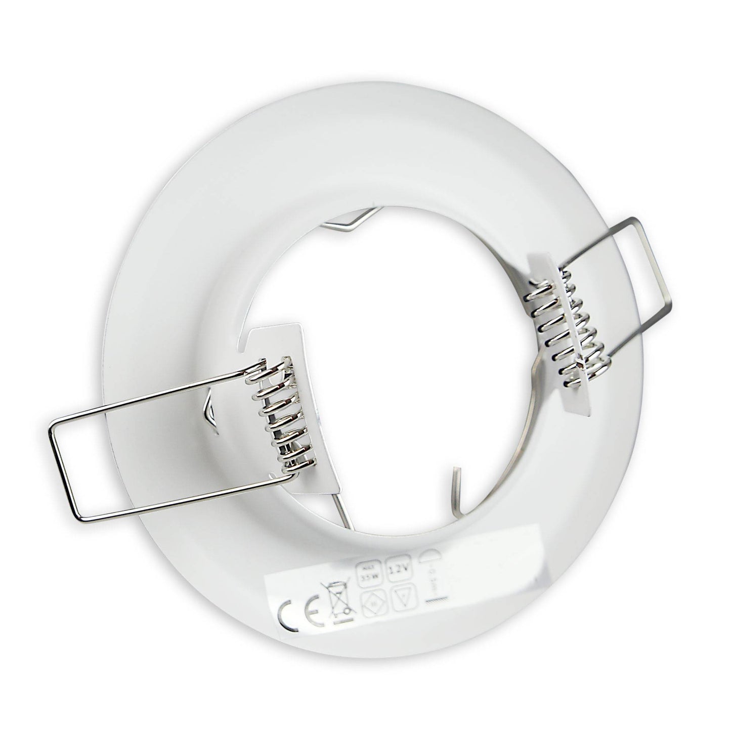 Einbaurahmen GU10 MR16 rund 55-60mm Gehäuse Einbauleuchte Aluminium Einbauspot