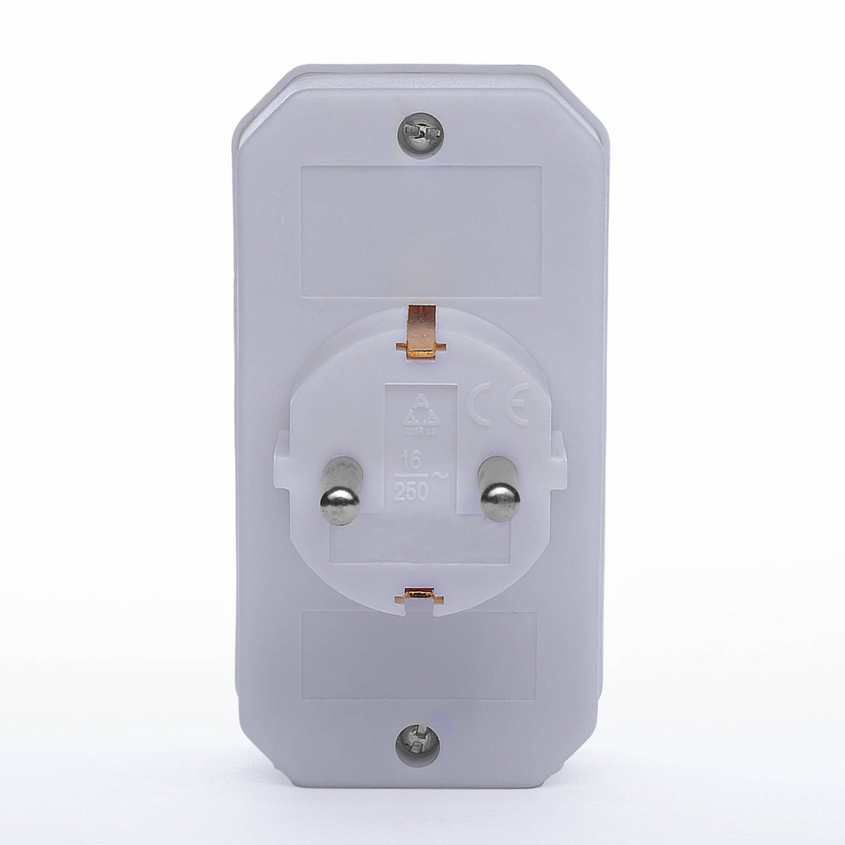 Steckdosen-Adapter 3-fach Mehrfachstecker Kindersicherung weiß schwarz 16A 250V