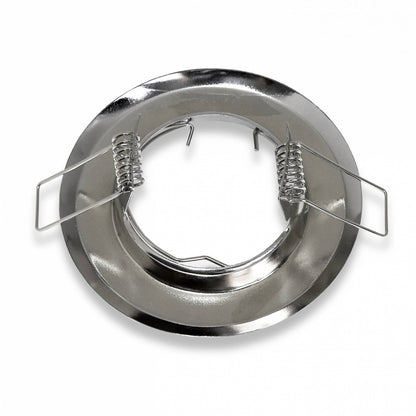 Einbaurahmen GU10 MR16 rund 55-60mm Gehäuse Einbauleuchte Einbauspot LED Halogen