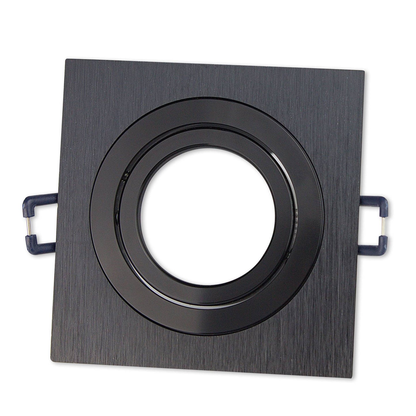Einbaurahmen GU10 MR16 eckig Rahmen Einbaustrahler Ø75-85mm Bohrloch Spot LED
