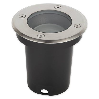 LED Bodeneinbaustrahler rund IP67 GU10 Bodenstrahler 230V Leuchte Gartenstrahler