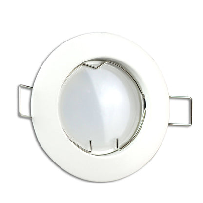 Einbaurahmen GU10 rund Rahmen Einbaustrahler Einbauspot LED Halogen MR16 GU5.9