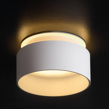 Einbaurahmen GU10 MR16 rund Effekt Rahmen Einbauleuchte 67mm Spot LED Halogen