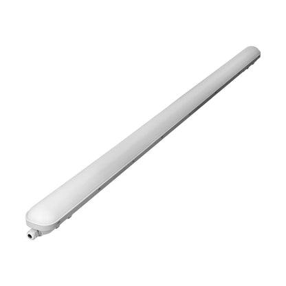 Trano LED Feuchtraumleuchte 36W, 3600lm, 120cm, IP65 IK08, 4000K neutralweiß, staubdicht, ABS/PC, SMD, langlebig 30.000h