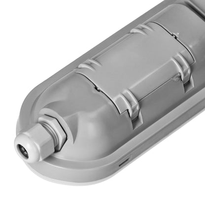 Trano LED Feuchtraumleuchte 36W, 3600lm, 120cm, IP65 IK08, 4000K neutralweiß, staubdicht, ABS/PC, SMD, langlebig 30.000h