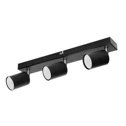 Elegante Wand- und Deckenleuchten in Schwarz, 1-4 Flammig, GU10
