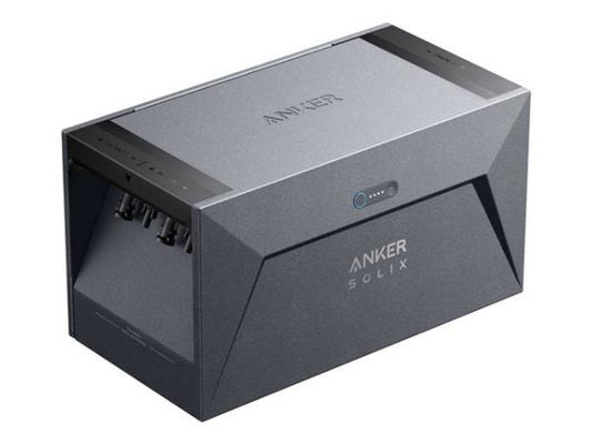 Anker SOLIX Solarbank E1600, 800W Balkonkraftwerk mit Speicher, 1,6kWh Akkukapazität, IP65, 6000 Ladezyklen, Kompatibel mit 99% Aller Balkonkraftwerke, Plug&Play (ohne Microinverter)