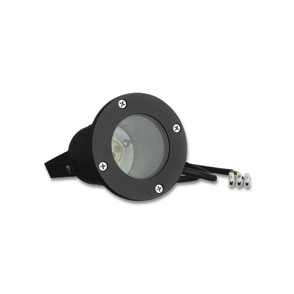 3er-Set Gartenstrahler IP54 mit GU10 Leuchtmittel aus Aluminium mit Spieß