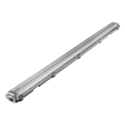 Trano LED Feuchtraumleuchte IP65 2x9W/18W/22W | 1800–4800lm | 4000K | T8 LED Röhren | 60–150cm | Staubschutzlampe Werkstatt Garage Keller