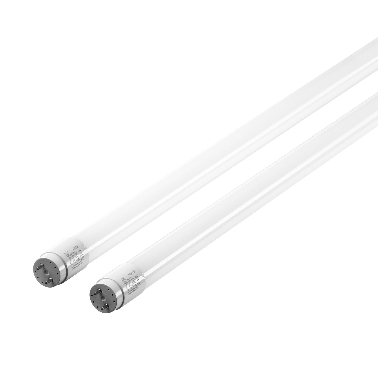 Trano LED Feuchtraumleuchte IP65 2x9W/18W/22W | 1800–4800lm | 4000K | T8 LED Röhren | 60–150cm | Staubschutzlampe Werkstatt Garage Keller