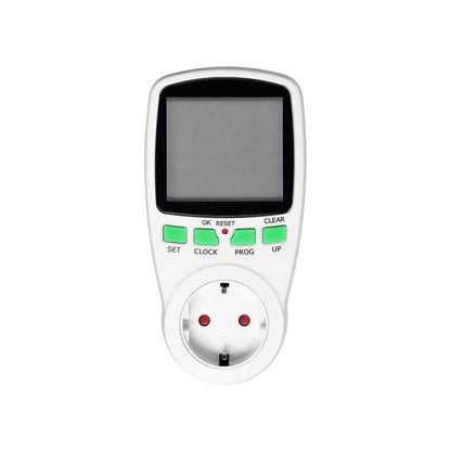 Digitale Zeitschaltuhr mit LCD-Display und Schuko-Steckdose, 16 Programme, 230V~, 3680W, IP20, Eingebauter Akku