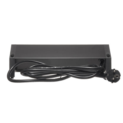 Tisch-Steckdose 3-fach 2x USB Schalter Mehrfachsteckdose Büro 2m Kabel