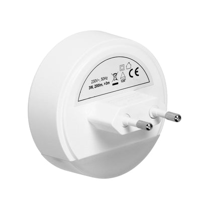 LED-Nachtlicht mit Bewegungs- & Dämmerungssensor, 3W, 200lm, 3000K, 230V~, 50Hz