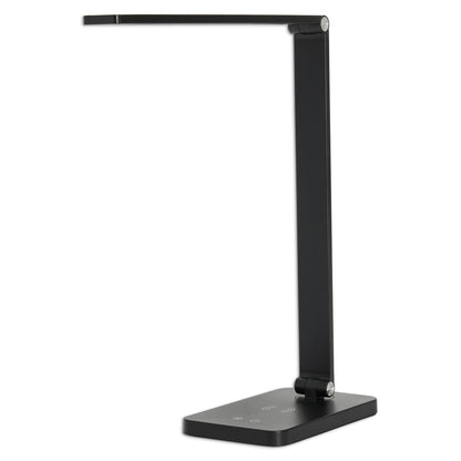 LED Schreibtisch-Lampe dimmbar Wireless Charging USB Touch Büro Tisch-Leuchte