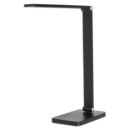 LED Schreibtisch-Lampe dimmbar 5 Farbstufen USB Touch-Leuchte Büro Tisch-Leuchte
