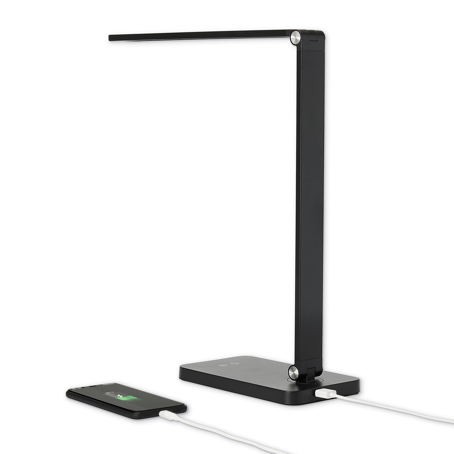 LED Schreibtisch-Lampe dimmbar 5 Farbstufen USB Touch-Leuchte Büro Tisch-Leuchte