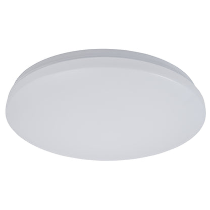 Trano LED-Deckenleuchte 18W mit HF-Bewegungsmelder, 1440lm, 3000K Warmweiß, Ø33cm, Flurleuchte, Dielenlampe, Wand- und Deckenmontage, 220-240V, Energieklasse F