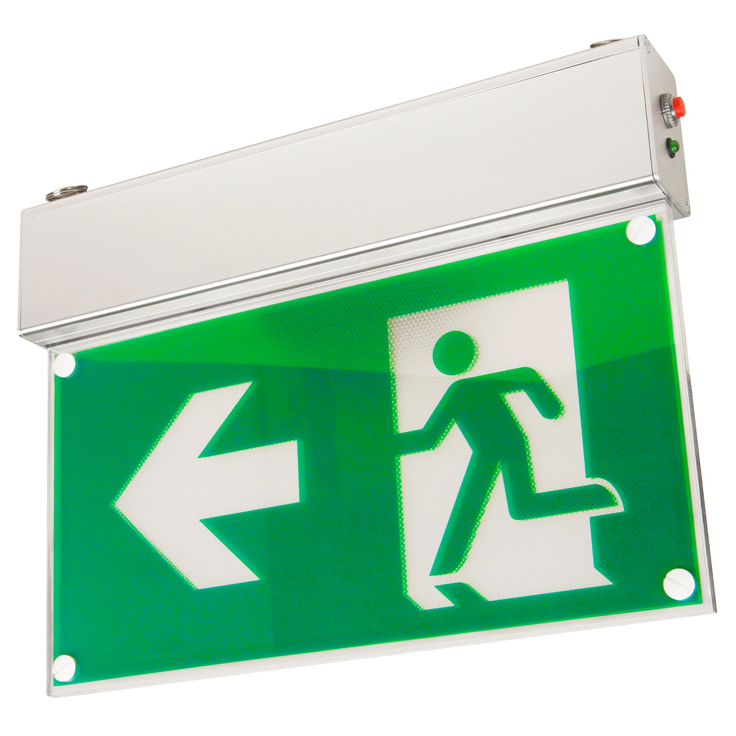 LED-Fluchtwegleuchte, Notbeleuchtung, Netzstrom & Akku, 3 Varianten, EN-konform