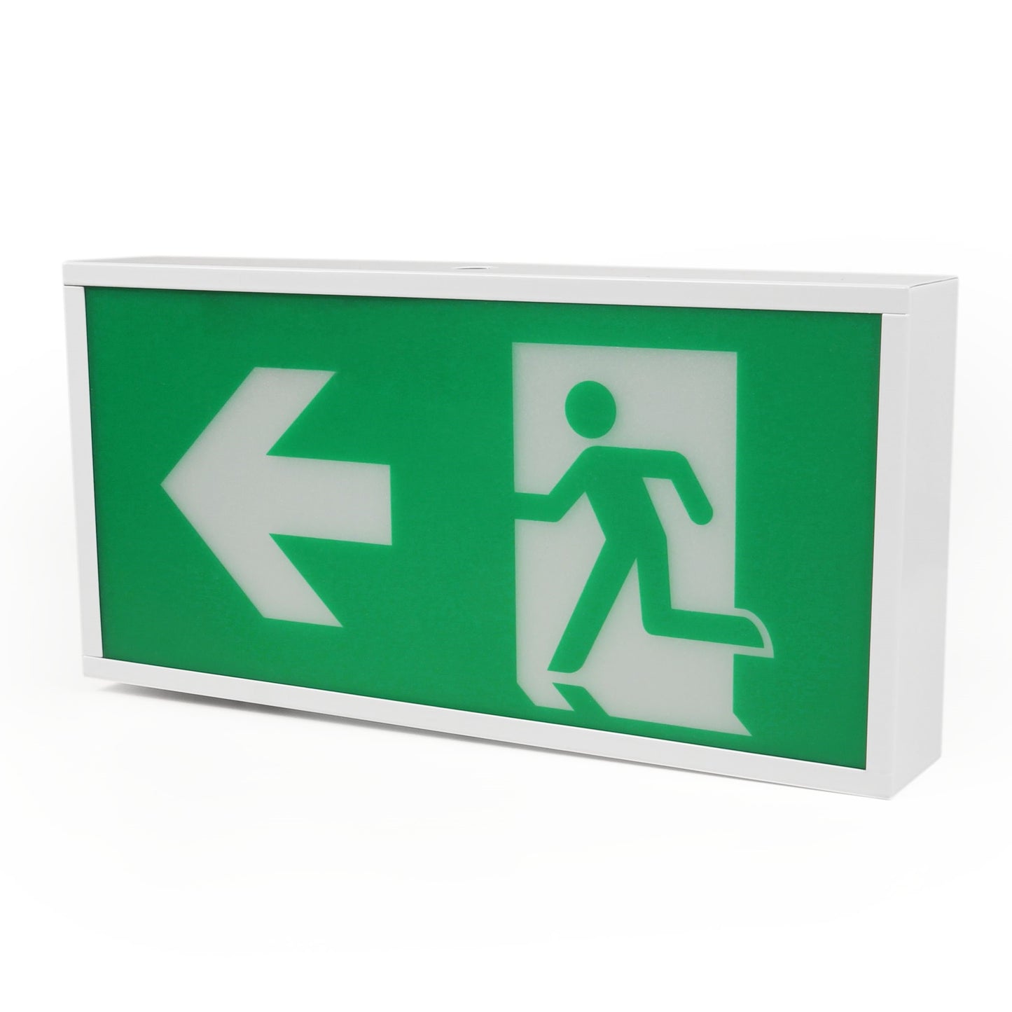 LED-Fluchtwegleuchte, Notbeleuchtung, Netzstrom & Akku, 3 Varianten, EN-konform