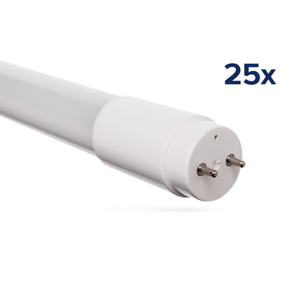 Trano T8 LED-Röhren Set, 25 Stück, 150 cm, 24W, G13, 4000K Neutralweiß, 2400lm