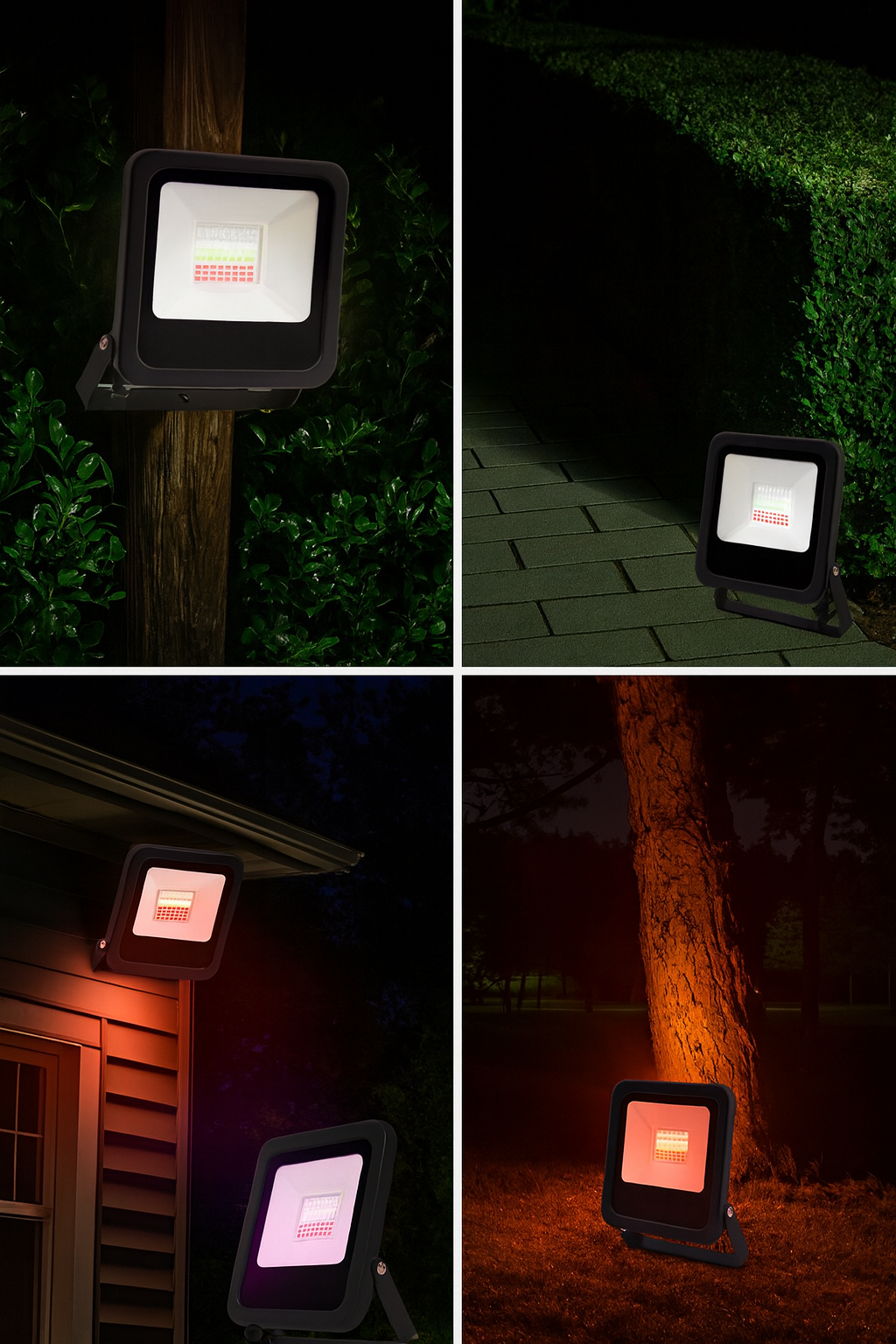 LED Flutlicht 50W RGB – Robuster Außenstrahler mit Farbwechsel und 25.000h Lebensdauer