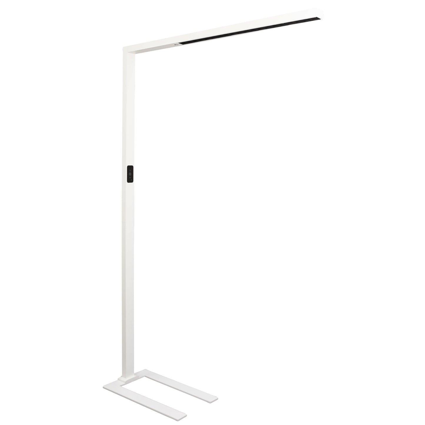 LED-Schreibtisch-Stehleuchte mit Touch Display, 70Watt, Neutralweiß, 9800lm, PIR & Tageslicht-Sensor