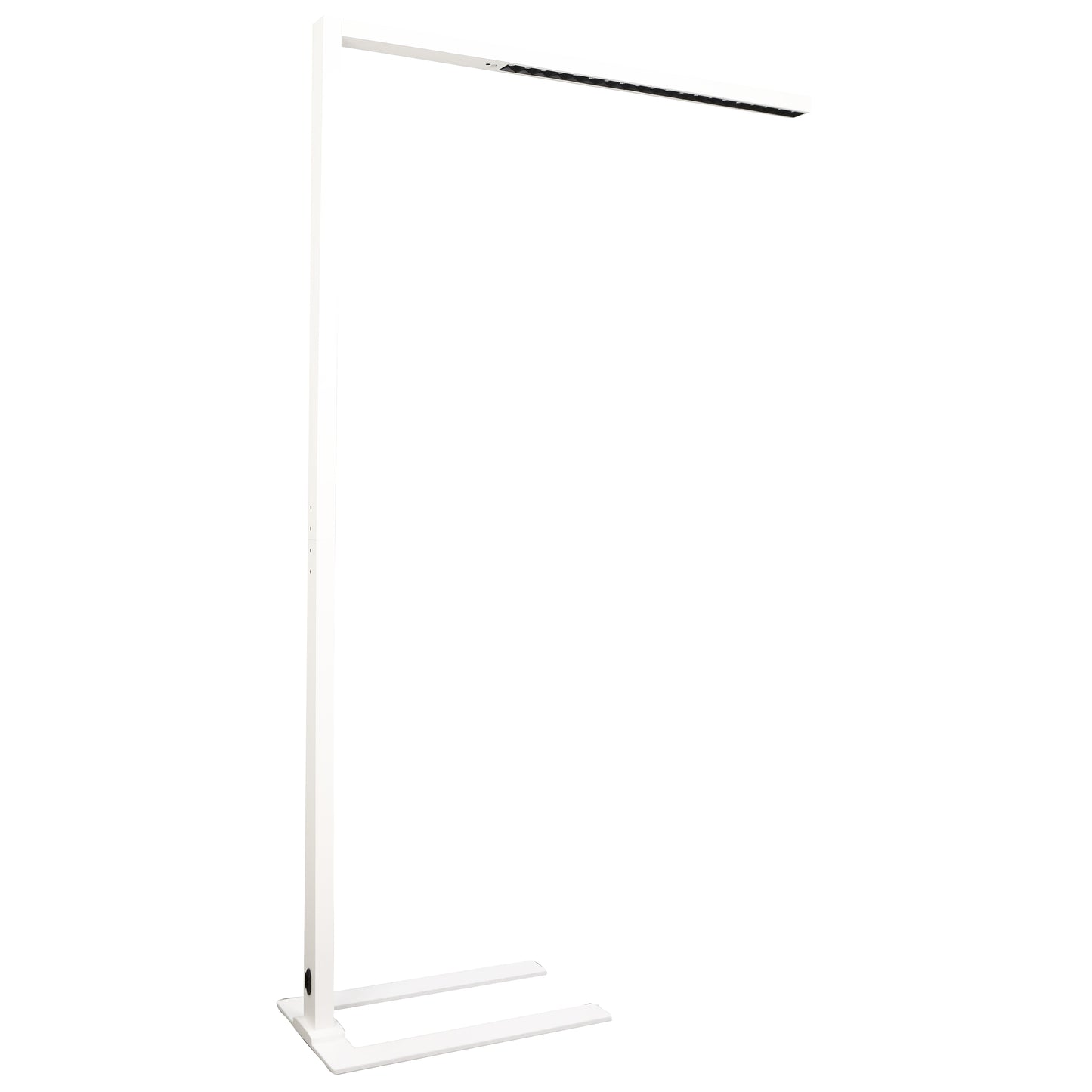 LED-Schreibtisch-Stehleuchte mit Touch Display, 70Watt, Neutralweiß, 9800lm, PIR & Tageslicht-Sensor