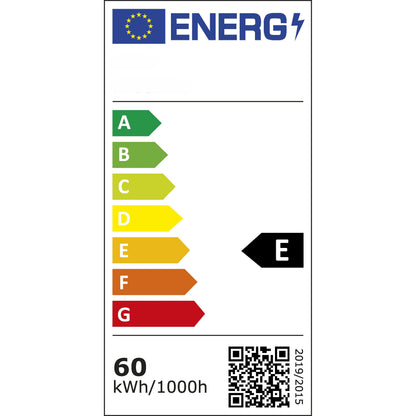 LED Büro Stehleuchte mit Touch Display, Neutralweiß, 100Watt, 9600lm, PIR & Tageslicht-Sensor