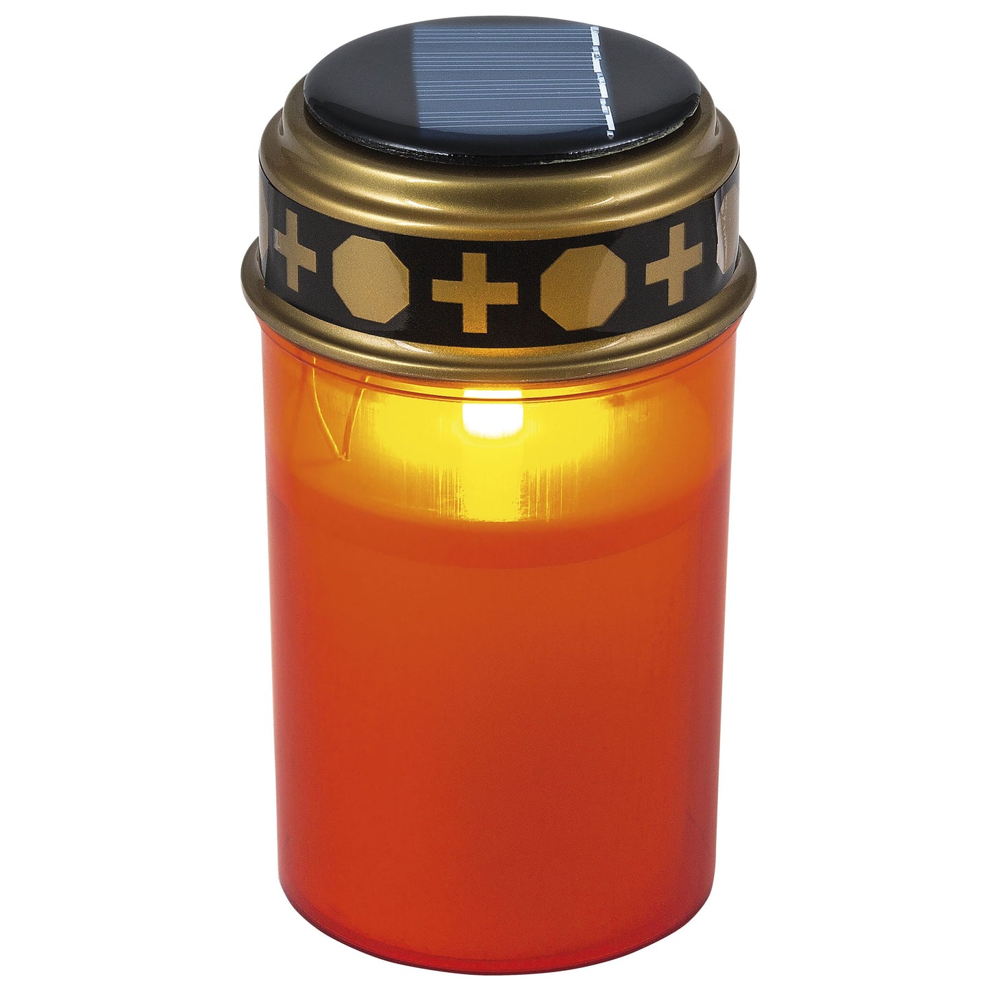 LED Solar-Grablichter in 3 Varianten - Rot, Gelb, Warmweiß, mit Flackereffekt, Timer und Erdspieß