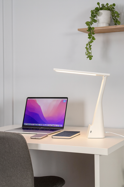 LED-Schreibtischleuchte 5W, dimmbar, USB-C, Akku, schwenkbar