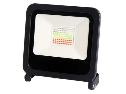 LED Flutlicht 50W RGB – Robuster Außenstrahler mit Farbwechsel und 25.000h Lebensdauer