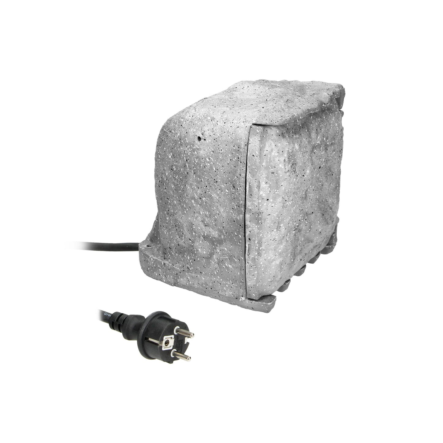 Robuste 4er Gartensteckdose, 3m, IP44, Dämmerungsautomat, ölbeständiger Gummi