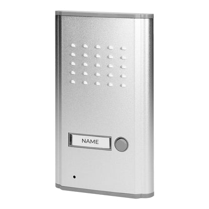 Trano Türsprechanlage 1-Familienhaus Unterputz | 230V AC | 4-Draht | IP44 | Unifon mit Hörer | Direktanschluss E-Öffner