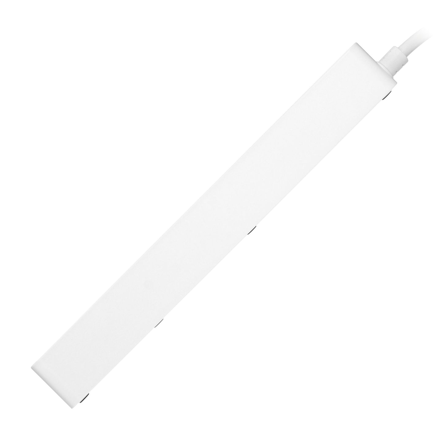 Trano Smart Wi-Fi Steckdosenleiste 3x Schuko 3680W, 3x USB A+C 2,4A, Energiezähler, Alexa/Google kompatibel, Weiß, 1,8m Kabel