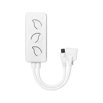 Trano LED-Streifen 5m RGBW IP65 mit Netzteil & Tuya Smart Wi-Fi Controller | 600 LEDs | 220-240V | Alexa & Google kompatibel | dimmbar
