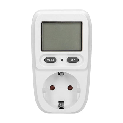 Energiekostenmessgerät mit LCD-Display, Max. 3680W, in Weiß oder Schwarz
