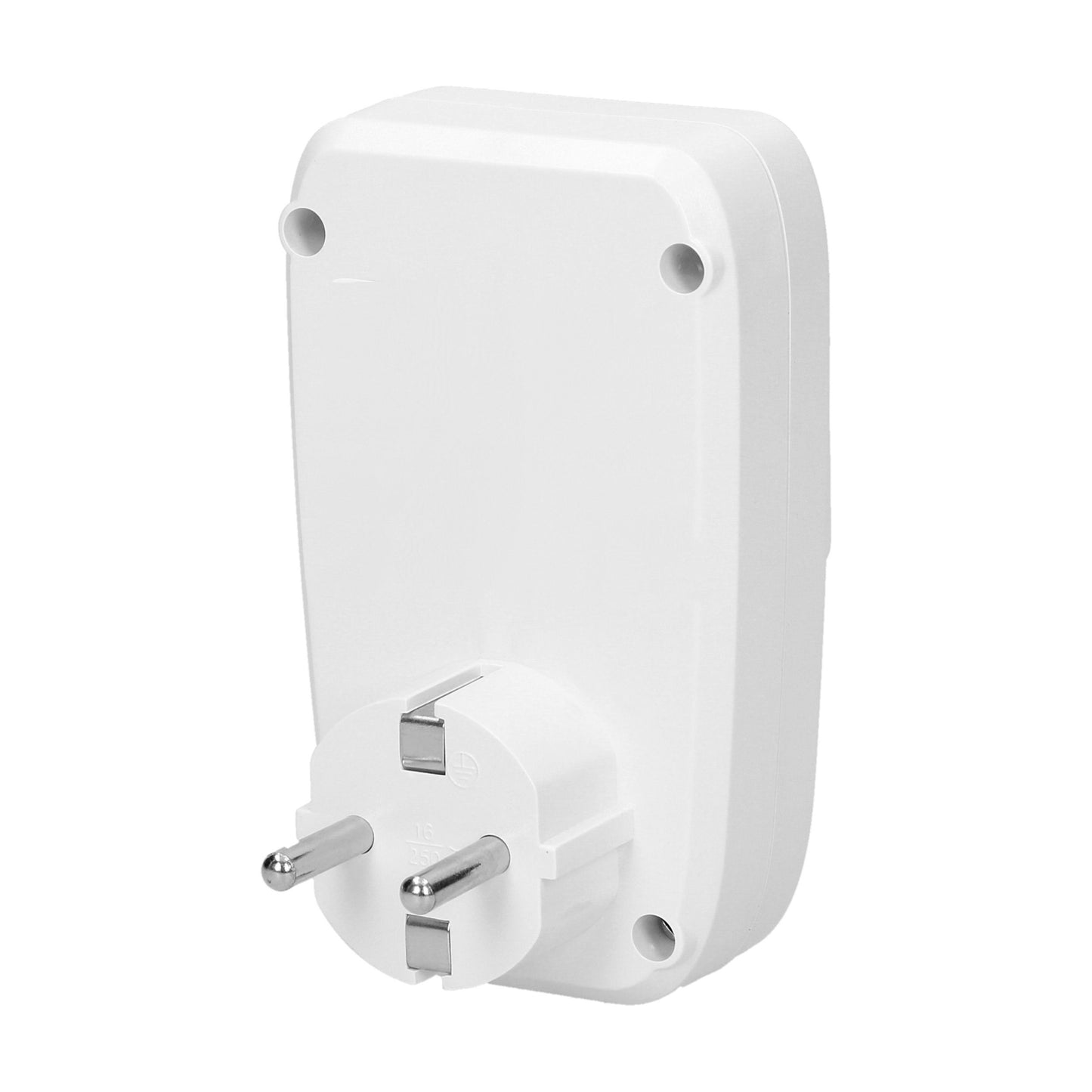 Energiekostenmessgerät mit LCD-Display, Max. 3680W, in Weiß oder Schwarz