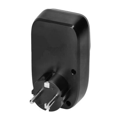 Energiekostenmessgerät mit LCD-Display, Max. 3680W, in Weiß oder Schwarz