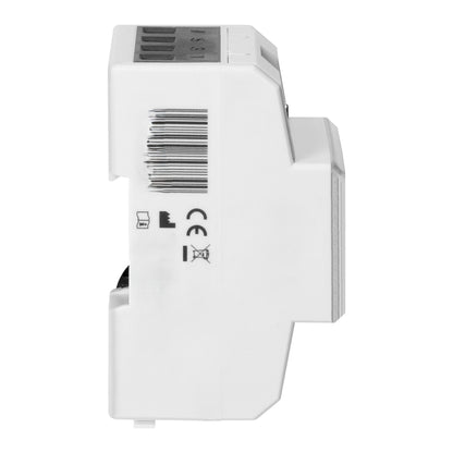 Trano 3-Phasen Energiezähler MID 80A | LCD 6+2 | DIN-Schiene 4,3 Module | 3x230/400V AC | IR-Schnittstelle | S0 Impuls | IP51 | EN 50470-3