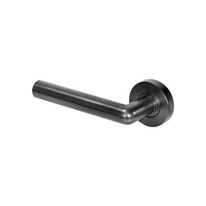 Trano Smart Griff, Elektronische Drückergarnitur mit PIN & Bluetooth 4.0 – IP44, für Türen 38–58 mm, schwarz oder silber, beleuchtet, 2×CR2