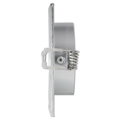 Einbaurahmen eckig silber Deckenspot Wandleuchte 70mm flach Spot für MR16 GU10