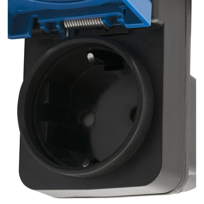 Personenschutz-Zwischenstecker 230V, 16A, 3500W,IP44